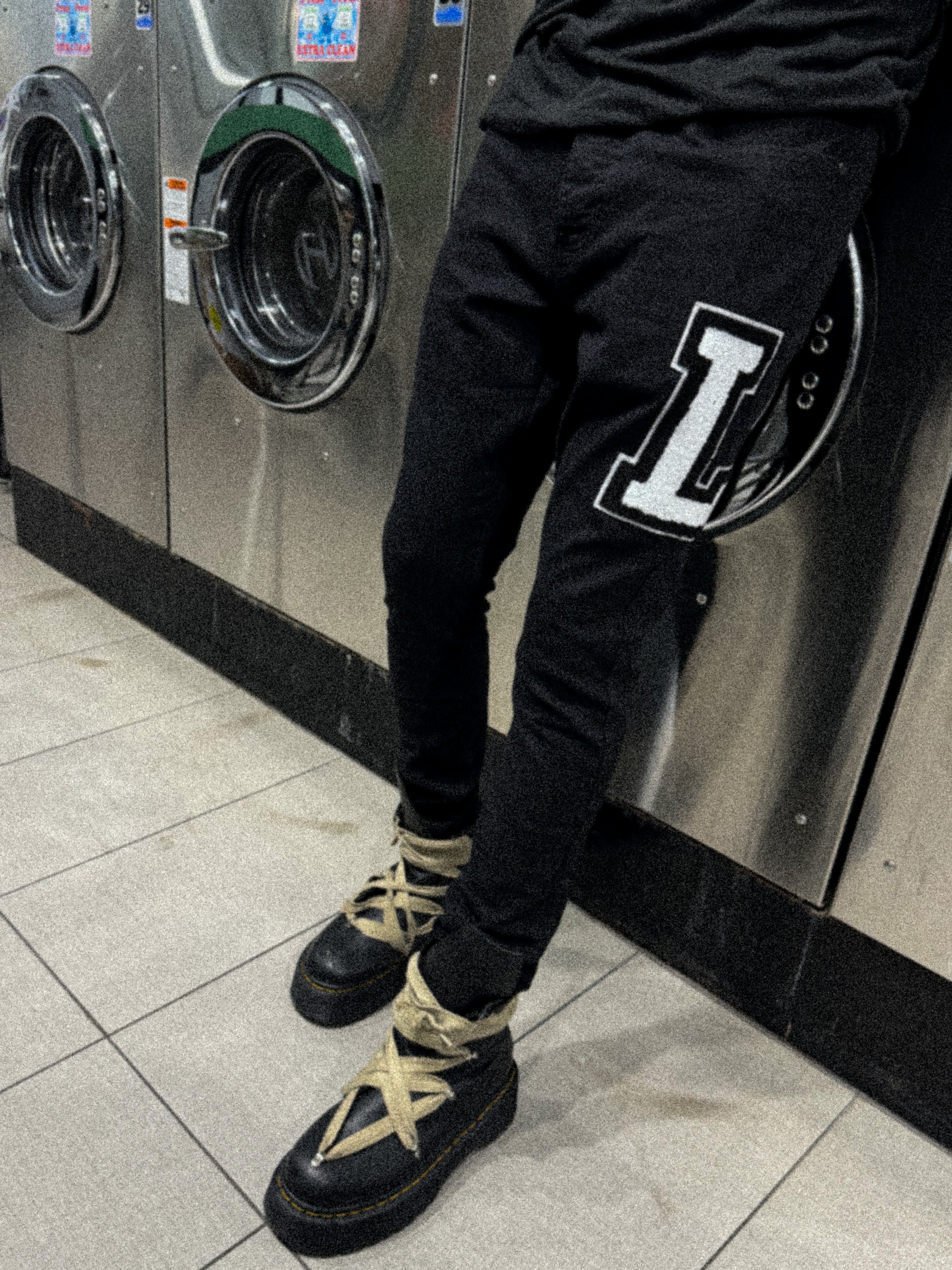 Varsity Jeans - White