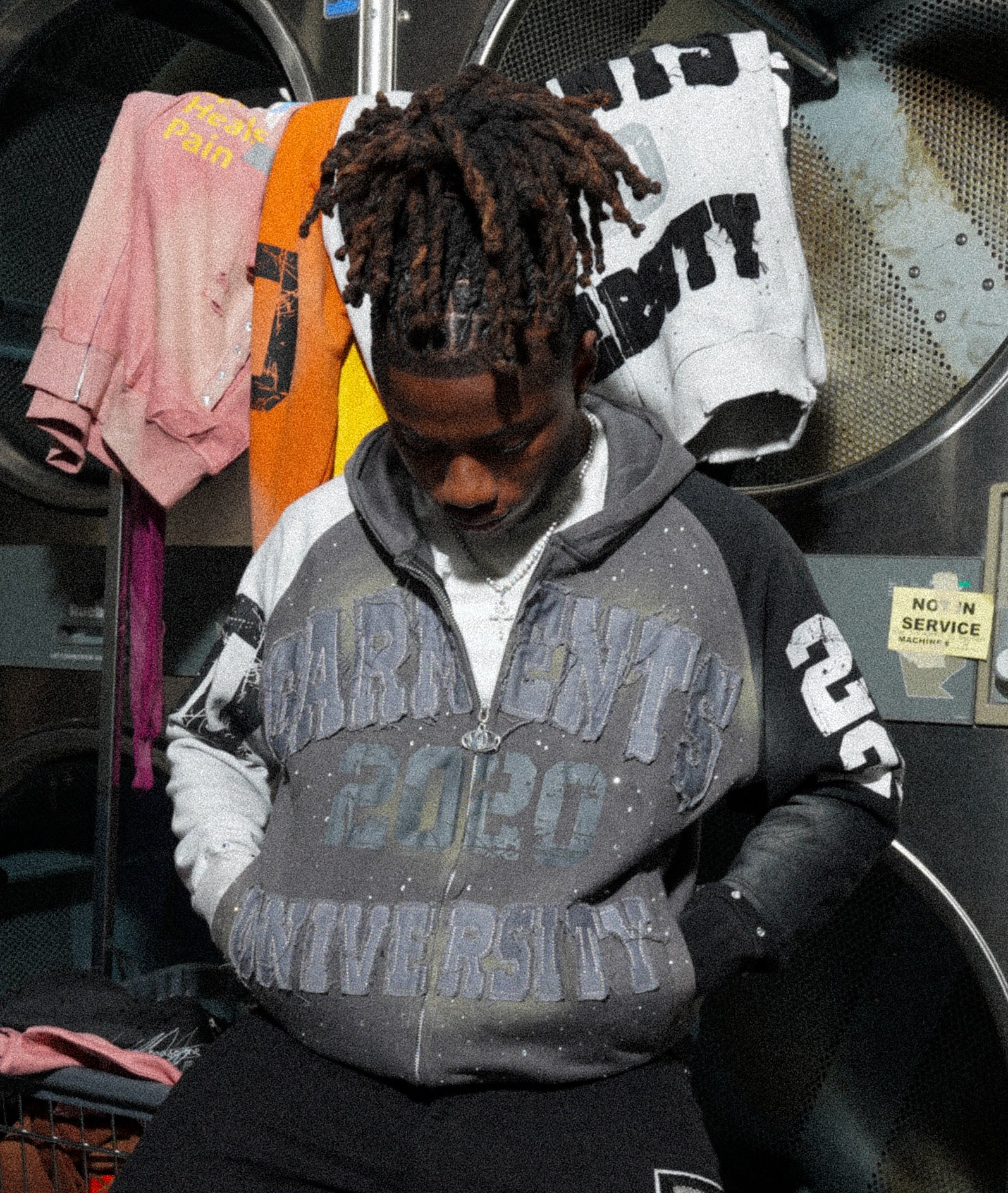 “Garments University” Hoodie - Ash