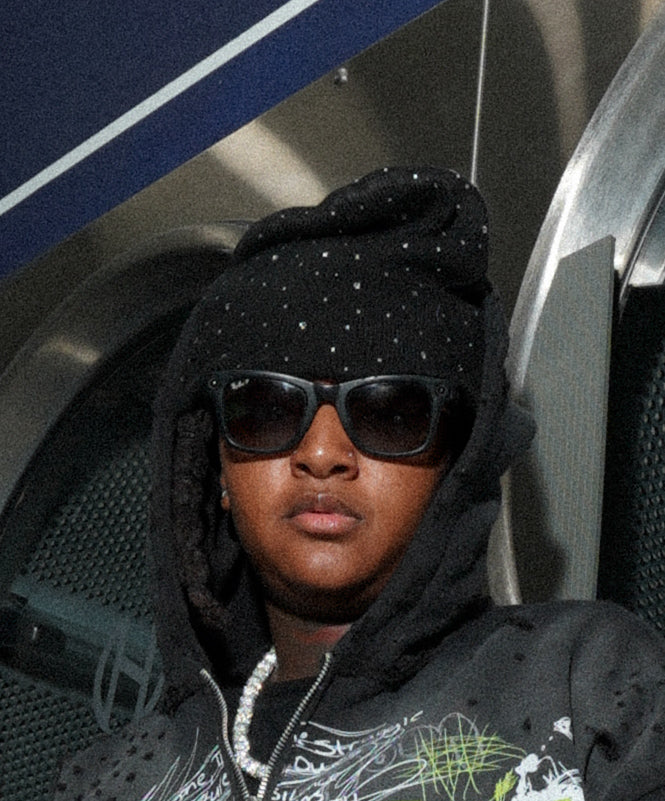 “Crystal 2.0” Beanie - Black