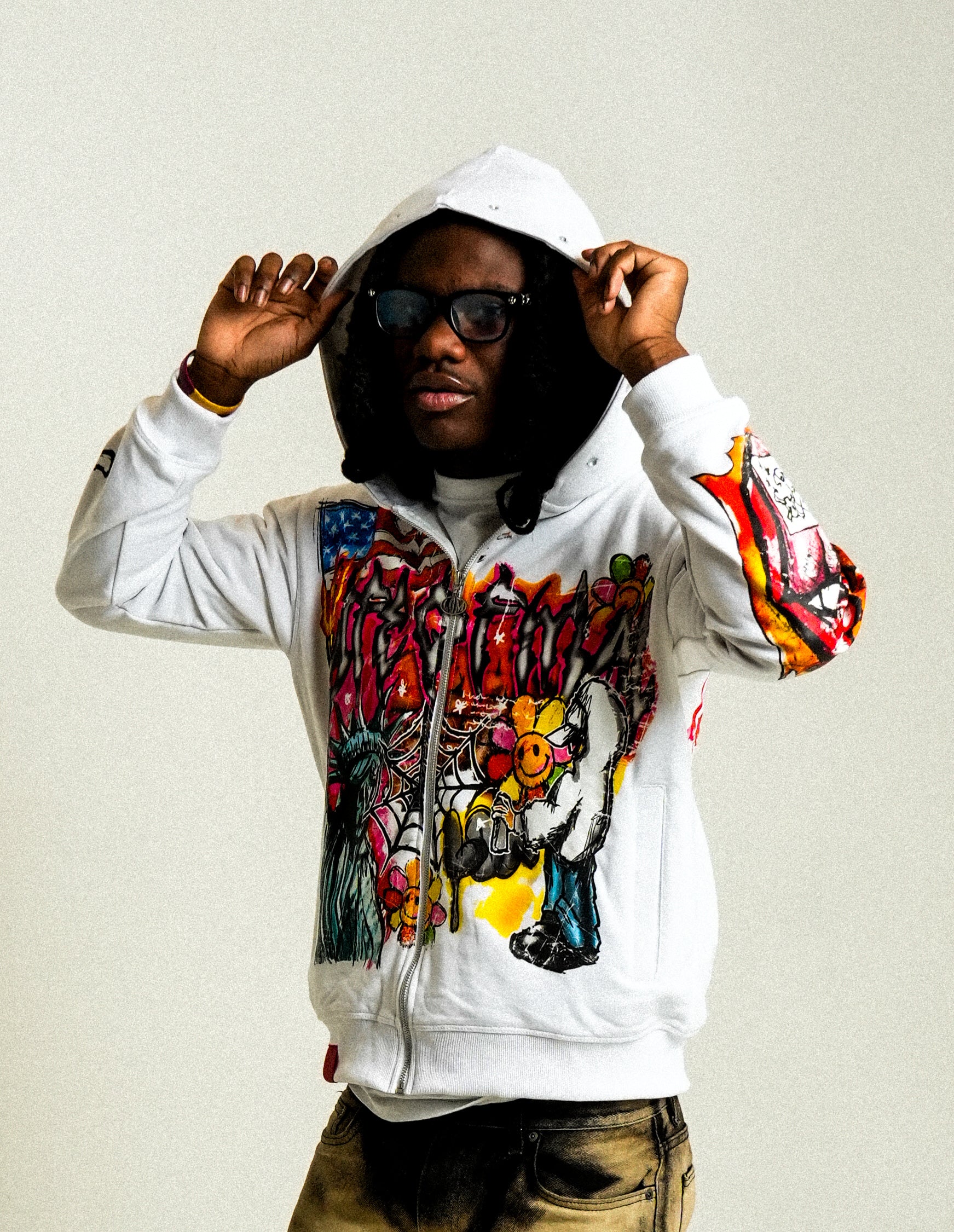 “Diplomats” Hoodie - White